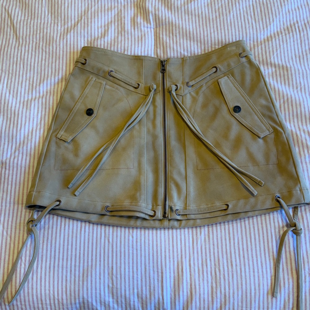 We The Free Sierra Mini Skirt - Tan